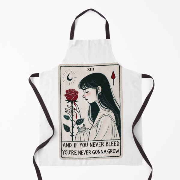 Item preview, And if you never bleed you`re never gonna grow - Taylor Swift - Tarot Card designed and sold by Gautamaa.