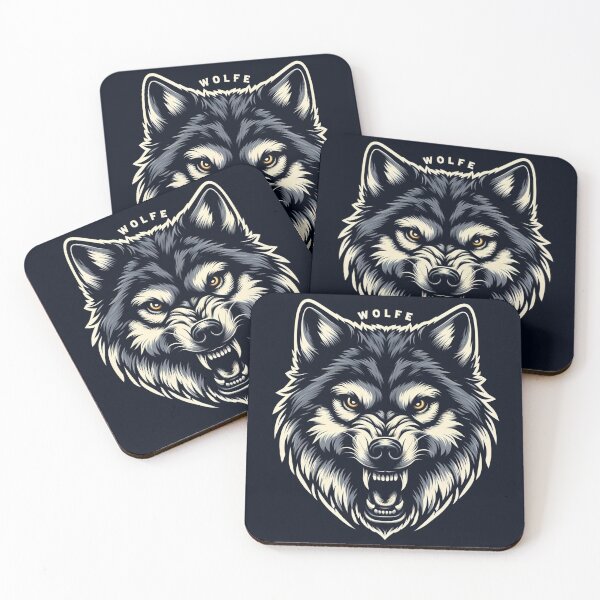 Item preview, Wolf Face D2 designed and sold by dudeism.
