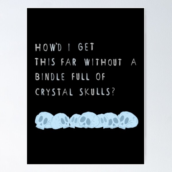 Item preview, Bindle Full of Crystal Skulls designed and sold by FishBoromir.