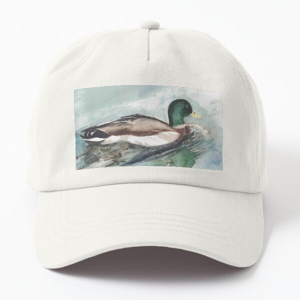 Item preview, Serene Duck Swimming – Original Watercolor Art Print designed and sold by Furry Friends Watercolors.