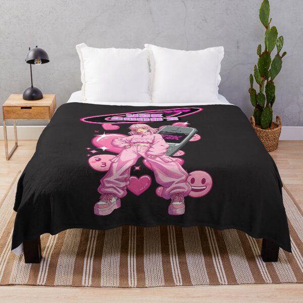 Item preview, Y2K Anime Dream: 2000s Nostalgia Tee pink edition designed and sold by WorldAniPicture.