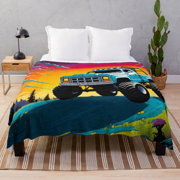 Item preview, What’s That Coming Over the Hill? Is It a Monster Truck? designed and sold by GrizzlyCollective.