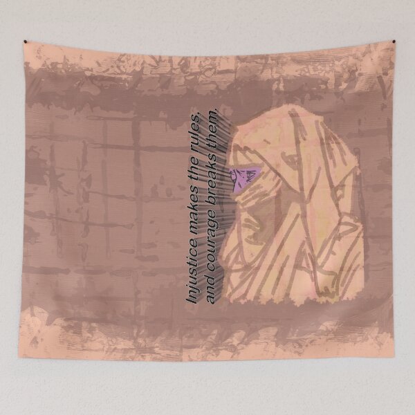 Item preview, The Voice of Courage Against Injustice designed and sold by Getrealdesigns.