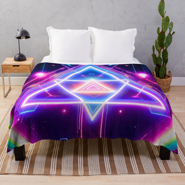 Item preview, Geometric Neon Shapes designed and sold by PhoceaWallpaper.