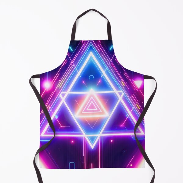Item preview, Geometric Neon Shapes designed and sold by PhoceaWallpaper.