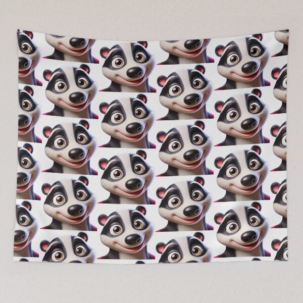 Item preview, Adorable Badger designed and sold by Sillytoe.