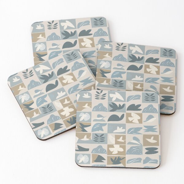 Item preview, Seamless Unique Minimalist Geometric Floral Simple Pastel Gray Pattern Decorative Accesories  designed and sold by weneradesign.