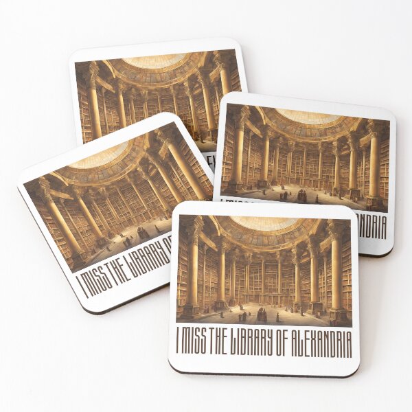 Item preview, I miss the Library of Alexandria designed and sold by Filologica.