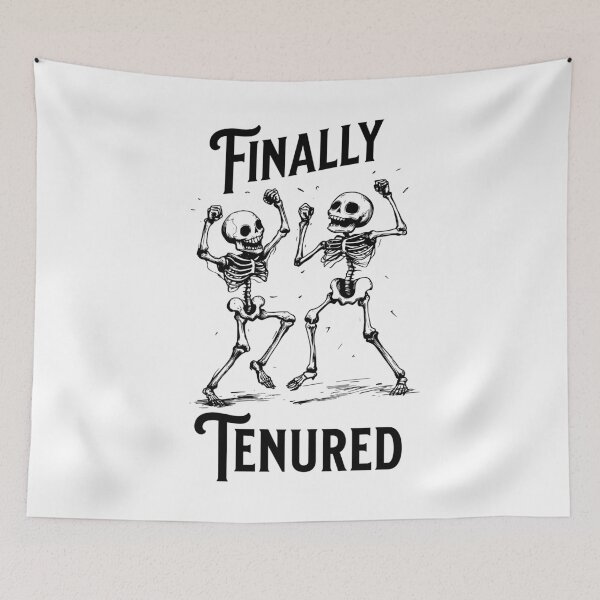 Item preview, Finally Tenured | Associate Professor | Tenured Teacher | Tenured AF | Tenure Gift | Teacher Tenure | Tenured Professor designed and sold by jadedscientist.