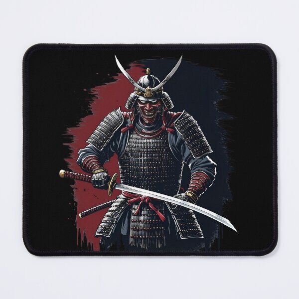 Item preview,  Brutal samurai with a sword in a horror style. designed and sold by Valend.