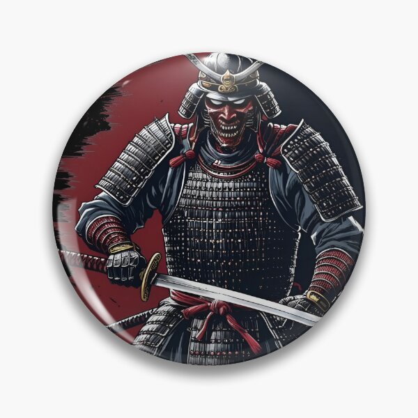 Item preview,  Brutal samurai with a sword in a horror style. designed and sold by Valend.