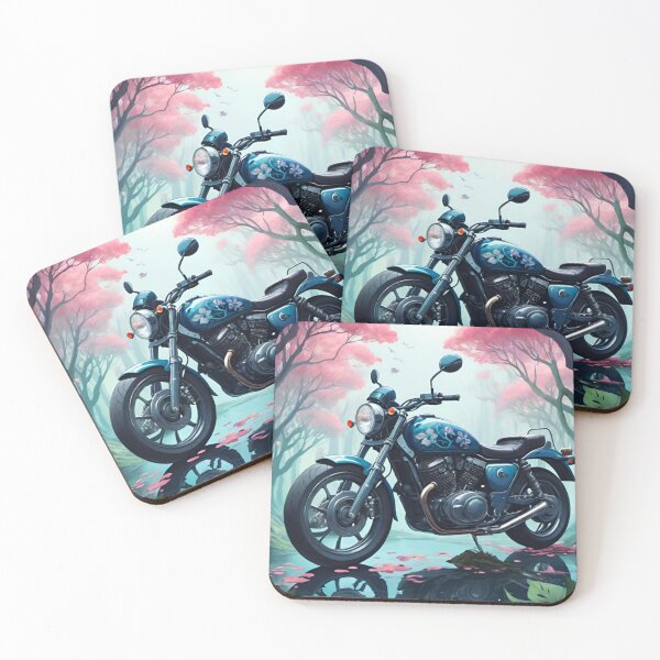 Item preview, Motorbike in Water Reflection – Absolute Glorious Kit designed and sold by GrizzlyCollective.