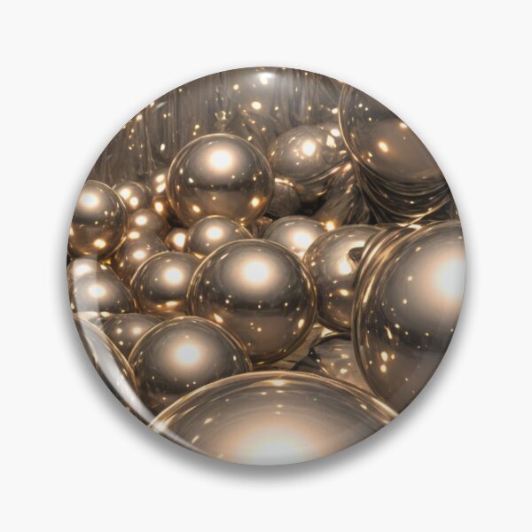 Item preview, 3D Chrome Spheres designed and sold by PhoceaWallpaper.