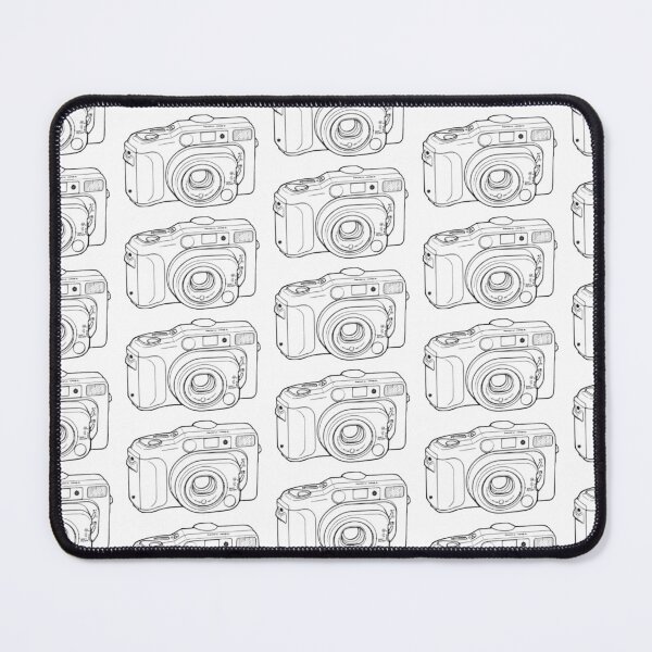Item preview, Point and Shoot Digital Camera Drawing, Early 2000's Camera 2 designed and sold by Film Camera Nerds.
