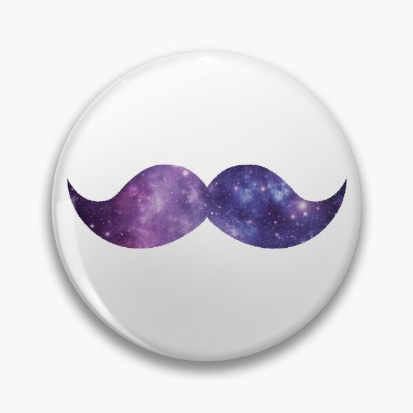 Item preview, Galaxy Mustache designed and sold by Spike The Punch Design Co..