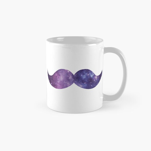 Item preview, Galaxy Mustache designed and sold by Spike The Punch Design Co..