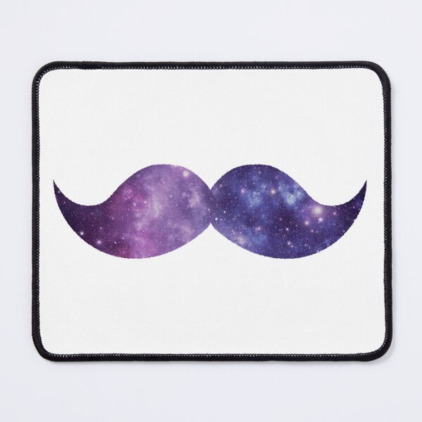 Item preview, Galaxy Mustache designed and sold by Spike The Punch Design Co..