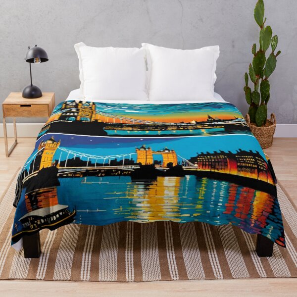 Item preview, Iconic London: Tower Bridge and the River Thames designed and sold by GrizzlyCollective.