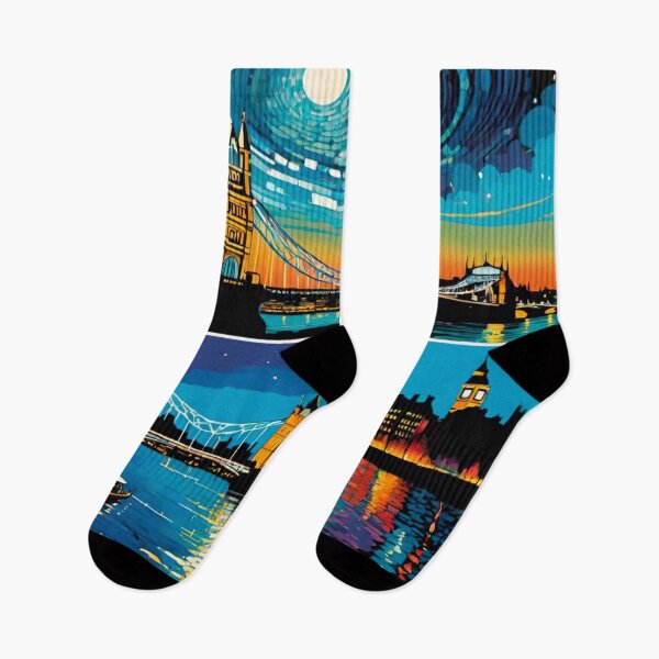 Item preview, Iconic London: Tower Bridge and the River Thames designed and sold by GrizzlyCollective.