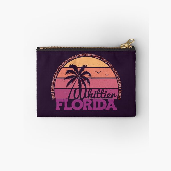 Item preview, Whittier Florida Retro Sunset Local Pride Logo designed and sold by CRHPOD20.