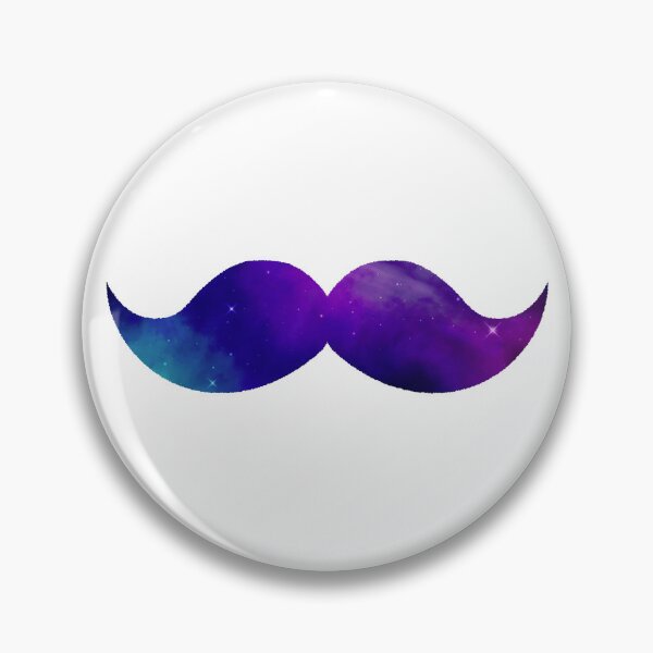 Item preview, Galaxy Mustache designed and sold by Spike The Punch Design Co..