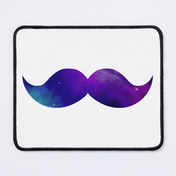 Item preview, Galaxy Mustache designed and sold by Spike The Punch Design Co..