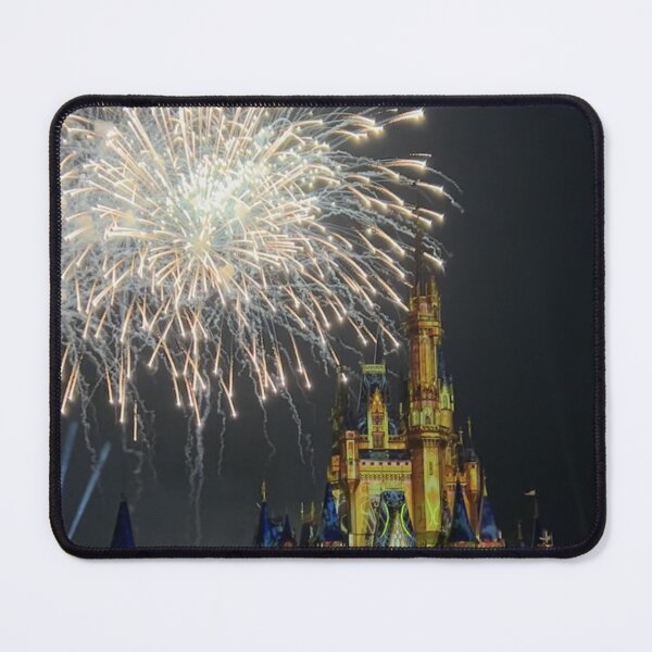 Item preview, Castle the Night with Fireworks designed and sold by artes-lunares.