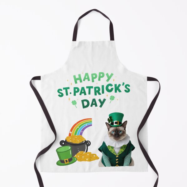 Item preview, Lucky Siamese Cat Leprechaun – St. Patrick’s Day Magic designed and sold by Fredster1966.