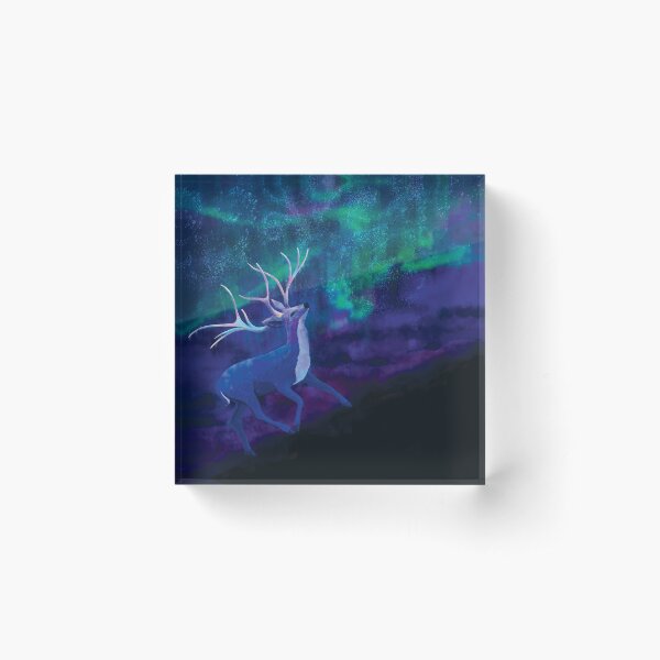 Item preview,  Aurora Borealis Reindeer's Celestial Journey designed and sold by KareliKairos.