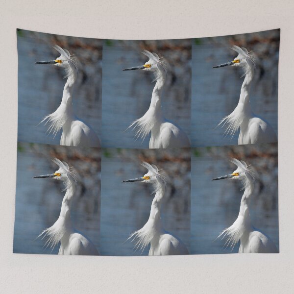 Item preview, Snowy Egret designed and sold by Savannah Gibbs.