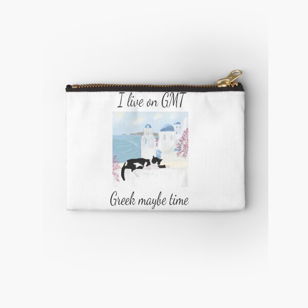 Item preview, I live in GMT greek maybe time designed and sold by LiskoDesign.