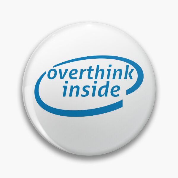 Item preview, overthinking inside designed and sold by Creative Rafa.