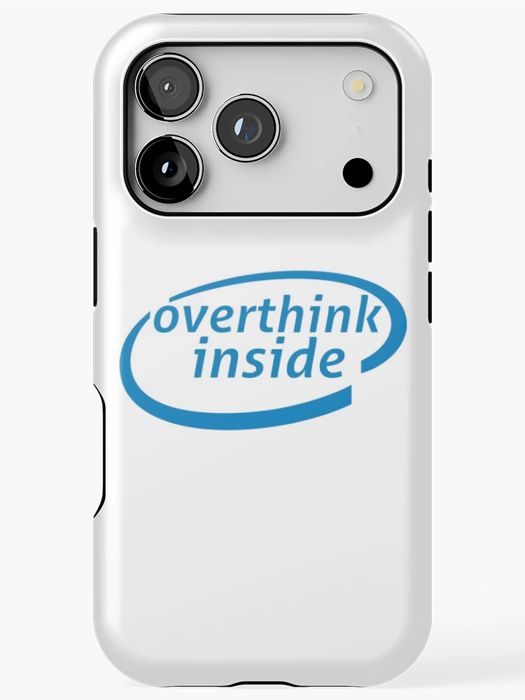 Thumbnail 1 of 4, iPhone Case, overthinking inside designed and sold by Creative Rafa.