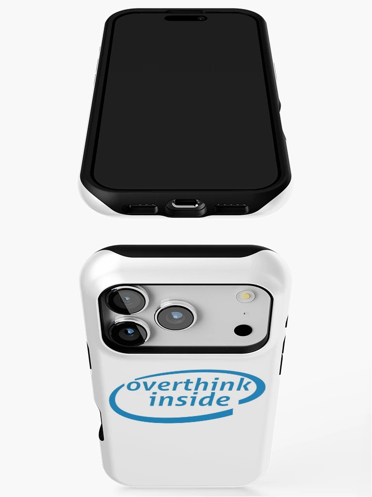 Thumbnail 3 of 4, iPhone Case, overthinking inside designed and sold by Creative Rafa.