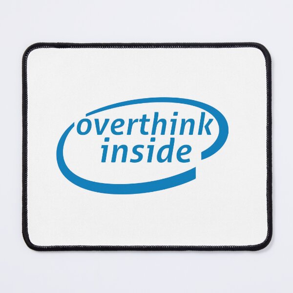 Item preview, overthinking inside designed and sold by Creative Rafa.