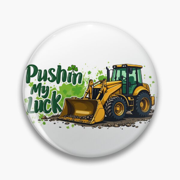 Artikelvorschau, Bulldozer Saint Paddys Bau Lustige Bauarbeiten entworfen und verkauft von ArtFromBeyond.
