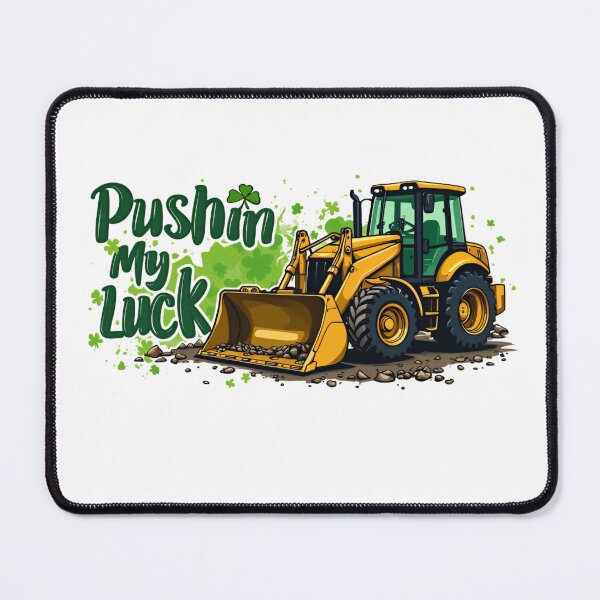 Item preview, Bulldozer Saint Paddys Construction Funny Construction Work designed and sold by ArtFromBeyond.