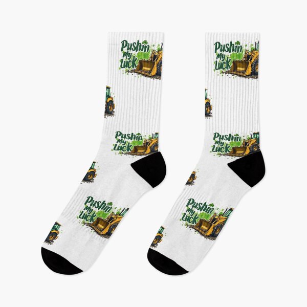 Item preview, Bulldozer Saint Paddys Construction Funny Construction Work designed and sold by ArtFromBeyond.