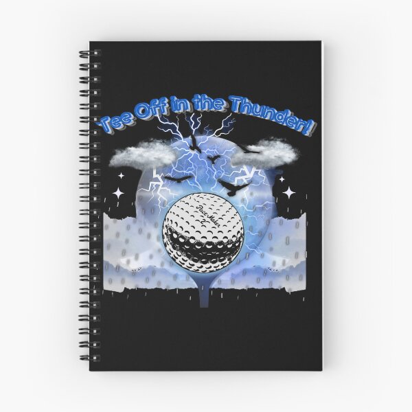 Item preview, Tee Off in the Thunder – Golf Meets the Storm" designed and sold by DiscVenture.