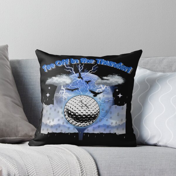 Item preview, Tee Off in the Thunder – Golf Meets the Storm" designed and sold by DiscVenture.