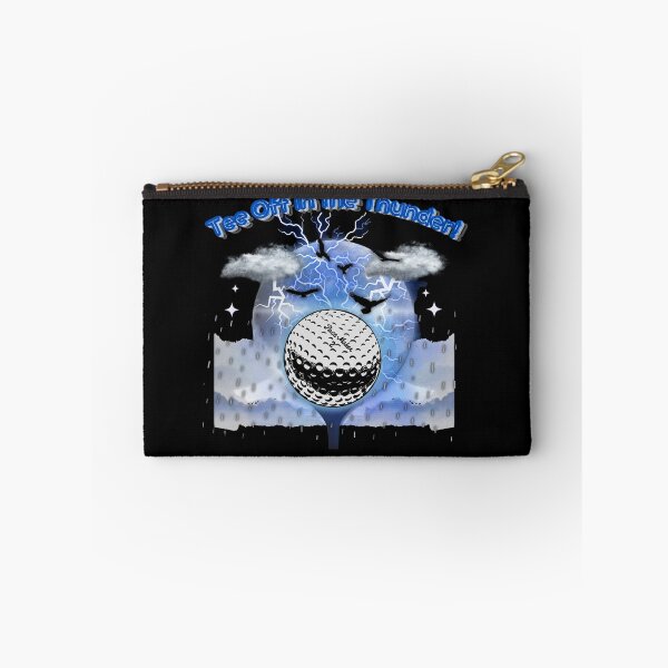 Item preview, Tee Off in the Thunder – Golf Meets the Storm" designed and sold by DiscVenture.