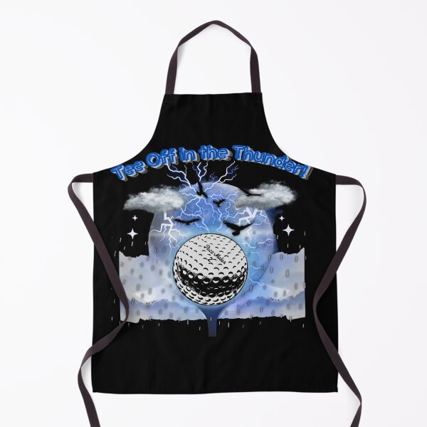 Item preview, Tee Off in the Thunder – Golf Meets the Storm" designed and sold by DiscVenture.