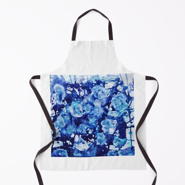 Vista previa del artículo con la obra «Extracto azul», diseñado y vendido por Roxana Parker Art .