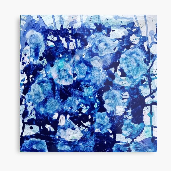 Aperçu de l'œuvre Résumé bleu créée et vendue par Roxana Parker Art .