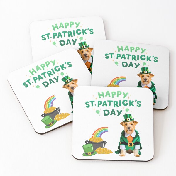 Item preview,  Lucky Irish Terrier Leprechaun – Happy St. Patrick’s Day Design designed and sold by Fredster1966.