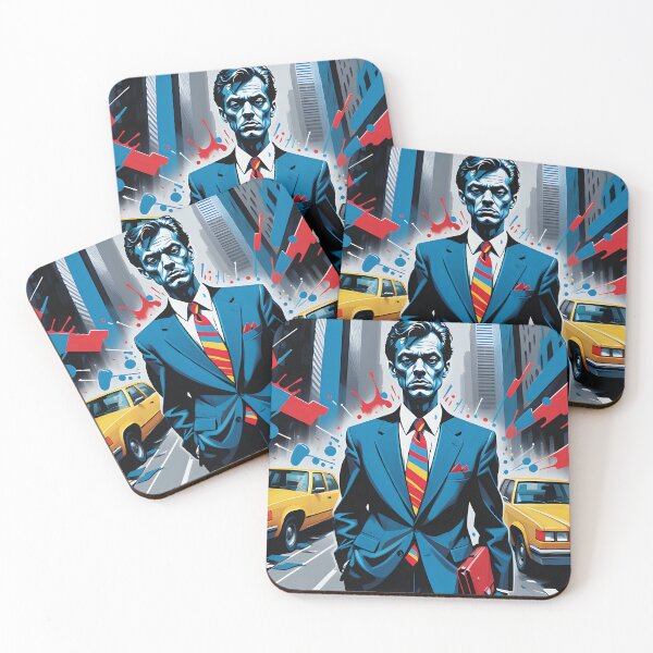 Item preview, Neo-Expressionist Yuppie – The High-Stakes Hustler designed and sold by AI-Syn-Pro.