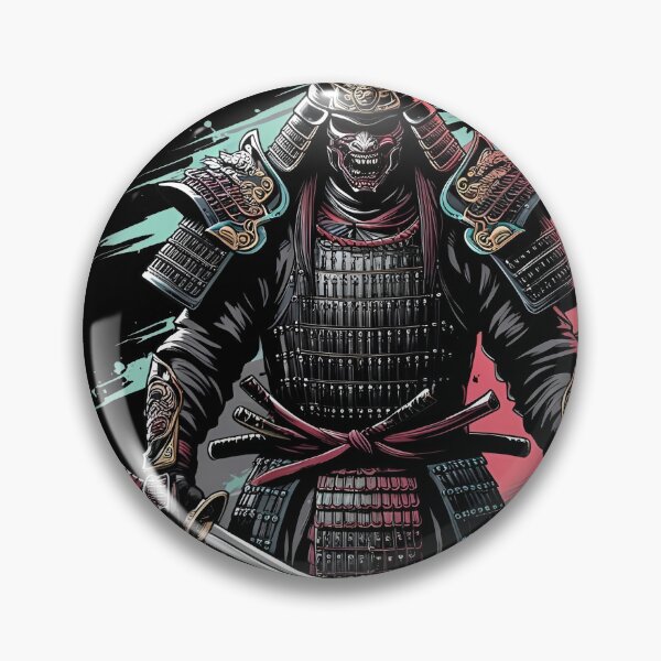 Item preview,  Brutal samurai with a sword in a horror style. designed and sold by Valend.