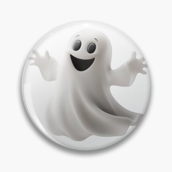 Item preview, Joyful White Ghost designed and sold by Visual-Elixir.