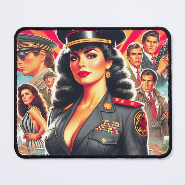 Item preview, Military Woman designed and sold by PulpVintage.