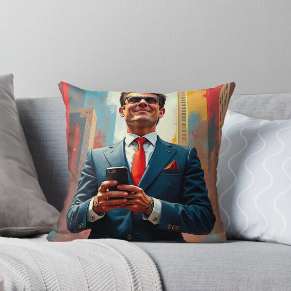 Item preview, Copy of Neo-Expressionist Yuppie – The High-Stakes Hustler designed and sold by AI-Syn-Pro.